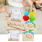 Maxbell Arithmetic Math Toy Set Interactive Reusable Counting Toys for Birthday Gift