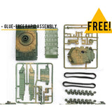 Maxbell 10Pcs Tank Model Toy Building Kit 1:144 Scale Armored Vehicles for Kids Boys CN and US