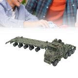 Maxbell 1/72 Scale Tractor Trailer Model Craft Truck Toy for Gift Display Collection green