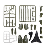 Maxbell Fighter Jet Assembly Building Kit 1/144 Scale Gift Decorative Helicopter Toy