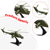 Maxbell Fighter Jet Assembly Building Kit 1/144 Scale Gift Decorative Helicopter Toy