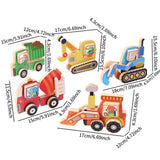 Maxbell 5Pcs Take Apart Construction Truck Stem Toy for Kids 3 4 5 Year Old Children