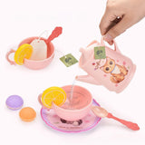 Maxbell Girls Tea Party Set Cups Pretend Play Game for Children's Day Preschool Kids