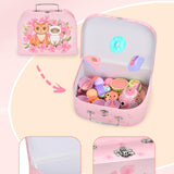 Maxbell Girls Tea Party Set Cups Pretend Play Game for Children's Day Preschool Kids