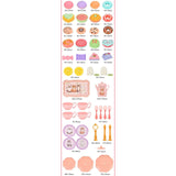 Maxbell Girls Tea Party Set Cups Pretend Play Game for Children's Day Preschool Kids