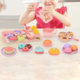 Maxbell Girls Tea Party Set Cups Pretend Play Game for Children's Day Preschool Kids