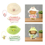 Maxbell Doll Clothes Decor Sit and Sit Party Lightweight Gift with Mini Water Bottle Pink