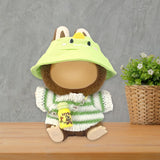 Maxbell Doll Clothes Decor Sit and Sit Party Lightweight Gift with Mini Water Bottle Green