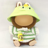 Maxbell Doll Clothes Decor Sit and Sit Party Lightweight Gift with Mini Water Bottle Green