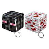 Maxbell Cube Plush Toy Stuffed Doll for Party Toy Goodie Bag Fillers Holiday Present Black