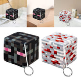 Maxbell Cube Plush Toy Stuffed Doll for Party Toy Goodie Bag Fillers Holiday Present Black