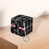 Maxbell Cube Plush Toy Stuffed Doll for Party Toy Goodie Bag Fillers Holiday Present Black