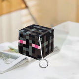 Maxbell Cube Plush Toy Stuffed Doll for Party Toy Goodie Bag Fillers Holiday Present Black
