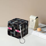 Maxbell Cube Plush Toy Stuffed Doll for Party Toy Goodie Bag Fillers Holiday Present Black
