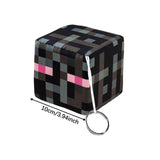 Maxbell Cube Plush Toy Stuffed Doll for Party Toy Goodie Bag Fillers Holiday Present Black