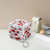 Maxbell Cube Plush Toy Stuffed Doll for Party Toy Goodie Bag Fillers Holiday Present Grey