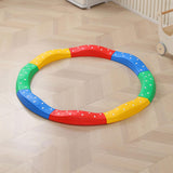 Maxbell Kids Balance Beams Training Toy Sports Toy Indoor and Outdoor Balance Blocks 8Pcs Rainbow