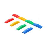 Maxbell Kids Balance Beams Training Toy Sports Toy Indoor and Outdoor Balance Blocks 4Pcs Rainbow