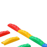 Maxbell Kids Balance Beams Training Toy Sports Toy Indoor and Outdoor Balance Blocks 4Pcs Rainbow