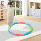 Maxbell Kids Balance Beams Training Toy Sports Toy Indoor and Outdoor Balance Blocks 8Pcs Colorful
