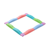 Maxbell Kids Balance Beams Training Toy Sports Toy Indoor and Outdoor Balance Blocks 12Pcs Colorful