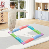 Maxbell Kids Balance Beams Training Toy Sports Toy Indoor and Outdoor Balance Blocks 12Pcs Colorful