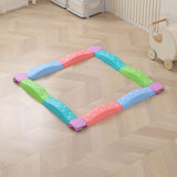 Maxbell Kids Balance Beams Training Toy Sports Toy Indoor and Outdoor Balance Blocks 12Pcs Colorful