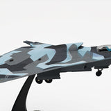 Maxbell 1/144 J36 Fighter Model Attack Fighter Plane Model for Bar Office Livingroom