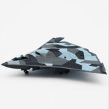 Maxbell 1/144 J36 Fighter Model Attack Fighter Plane Model for Bar Office Livingroom