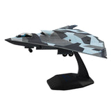 Maxbell 1/144 J36 Fighter Model Attack Fighter Plane Model for Bar Office Livingroom