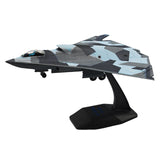 Maxbell 1/144 J36 Fighter Model Attack Fighter Plane Model for Bar Office Livingroom