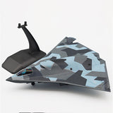 Maxbell 1/144 J36 Fighter Model Attack Fighter Plane Model for Bar Office Livingroom