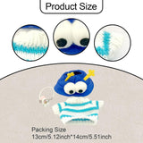 Maxbell Doll Clothes Stylish Party Gift Comfortable Adorable Decor with Small Kettle Blue Hat