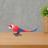 Maxbell Realistic Parrot Animal Figurine Animal Statue Toy for Kids Ages 3+ Children Red