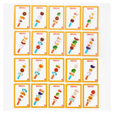 Maxbell BBQ Toys Kitchen Model Toy for Cultivate Storage Habits Party Recognize Food