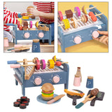 Maxbell Cutting Play Food Toy Pretend Role Play Toy for Children Kids Birthday Gifts