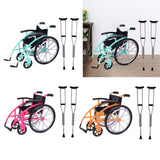 Maxbell Crutchs Wheelchair Models Experiment Stem Projects Toy Doll House Accessories Green