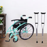 Maxbell Crutchs Wheelchair Models Experiment Stem Projects Toy Doll House Accessories Green