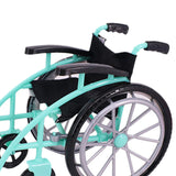 Maxbell Crutchs Wheelchair Models Experiment Stem Projects Toy Doll House Accessories Green