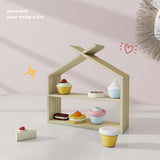 Maxbell Simulation Kitchen Play Foods Toys Preschool Simulation Miniature Play Scene