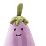 Maxbell Cute Plush Toy Cartoon Soft Small for Wedding Home Decoration Boys and Girls Eggplant Shape
