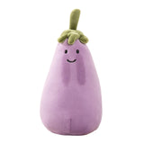 Maxbell Cute Plush Toy Cartoon Soft Small for Wedding Home Decoration Boys and Girls Eggplant Shape