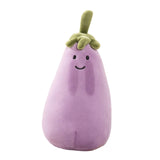 Maxbell Cute Plush Toy Cartoon Soft Small for Wedding Home Decoration Boys and Girls Eggplant Shape