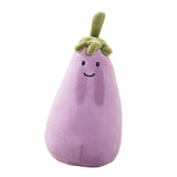 Maxbell Cute Plush Toy Cartoon Soft Small for Wedding Home Decoration Boys and Girls Eggplant Shape