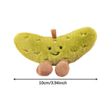 Maxbell Cute Plush Toy Cartoon Soft Small for Wedding Home Decoration Boys and Girls Cucumber Shape