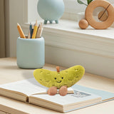 Maxbell Cute Plush Toy Cartoon Soft Small for Wedding Home Decoration Boys and Girls Cucumber Shape