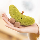 Maxbell Cute Plush Toy Cartoon Soft Small for Wedding Home Decoration Boys and Girls Cucumber Shape