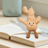 Maxbell Cute Plush Toy Cartoon Soft Small for Wedding Home Decoration Boys and Girls Ginger Shape