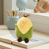 Maxbell Cute Plush Toy Cartoon Soft Small for Wedding Home Decoration Boys and Girls Corn Shape