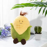 Maxbell Cute Plush Toy Cartoon Soft Small for Wedding Home Decoration Boys and Girls Corn Shape